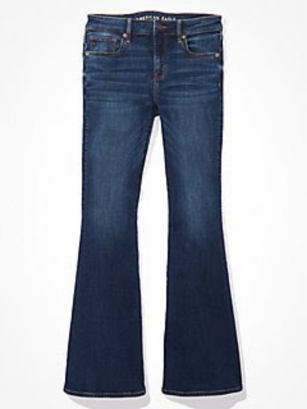 American Eagle AE Ne(x)t Level Low-Rise Flare Jeans (6 Long) - Dark Wash, Unworn